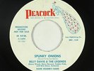 Rockabilly R&B 45 - Billy Davis & the Legends - Spunky Onions - Peacock VG+ mp3