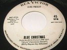 ELVIS PRESLEY BLUE CHRISTMAS 45 7