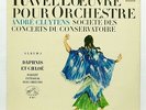 ANDRE CLUYTENS - RAVEL orchestral works vol.3 EMI CVB934 stereo LP EX+