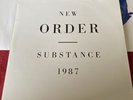 New Order Substance Double LP Vinyl Original 1987 First Edition  Factory 200