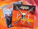 Anthrax Original 12-inch Single Vinyl Bundle. I'm The Man & Got The Time.