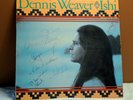 Dennis Weaver-In Ishi Last Of His Tribe-vinyl LP-AUTOGRAPHED Dennis Weaver + 4