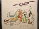 CROSBY STILLS NASH & YOUNG SO FAR 1st Press title sticker USA Sealed NM LP