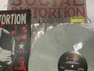 SOCIAL DISTORTION Prison Bound LIMITED GRAY VINYL Embossed Lithograph LP