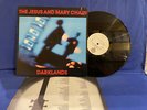 JESUS MARY CHAIN DARKLANDS 25656 BLANCO NEGRO +INSERT  ORIGINAL USA LP NEAR MINT