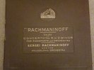 Vintage HMV 347 Rachmaninoff Book Set 5 LP 78rpm Near Mint Condition