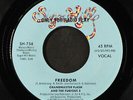 GRANDMASTER FLASH & FURIOUS FIVE: freedom / same SUGAR HILL 7