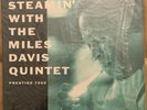Miles Davis Quintet Steamin' with the Original 1964 Prestige BLUE RVG stamp MONO
