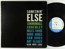 Cannonball Adderley - Somethin' Else LP - Blue Note Mono DG RVG Ear 47 W 63rd