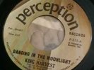New King harvest (Dancing In The Moonlight) Vinyl 45 Rpm Records Near Mint Cond.