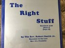 Rev. Robert Smith, Jr. ?– The Right Stuff - Matthew 5:20 LP BRAND NEW