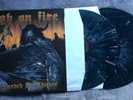 High On Fire Surrounded By Thieves Double LP Vinyl 45 Sea Blue w/Splatter 2002