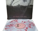 Frnkiero Andthe Cellabration Stomachaches Vinyl FRANK IERO SIGNED Clear W/ Red