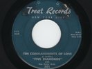 '55 R&B/DooWop FIVE DIAMONDS Ten Commandments of Love/I Cried & Cried TREAT HEAR