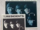 Meet The Residents First Press 1974 MONO Vinyl LP Beatles Cover w/ Promo Flexi