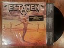 1989 Megaforce Testament Practice What You Preach Vinyl LP w/ Hype Sticker