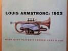 Louis Armstrong: 1923. LP RLP 12-122. Riverside UK