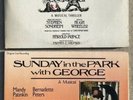 2 Original Cast Soundtrack LP-Sweeney Todd/Sunday in the Park wth George-RCA Red