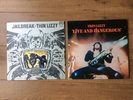 Thin Lizzy Vinyl Albums X 2.  Live & Dangerous + Jailbreak.