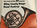 Riley County Stage Band Festival 1972 Kansas KS Jazz Rare Private Cavern Label