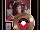 LED ZEPPELIN WHOLE LOTTA LOVE 45 RPM GOLD METALIZED RECORD RARE  NON RIAA AWARD
