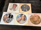 DAVID BOWIE Picture Disc Vinyl Set Hunky Dory Pin-Ups Aladdin Sane Ziggy BOPIC