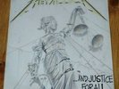 METALLICA  AND JUSTICE FOR ALL 2 x VINYL LP w/INNERS ORIG 1988 THRASH METAL EX+