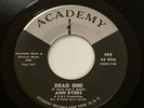 NORTHERN SOUL  ANN BYERS : Dead End / Where , Oh, Where …