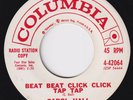 CAROL HALL Beat Beat Click Click Tap Tap RARE popcorn 45 r&b northern soul HEAR