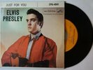 Elvis Presley Just For You Rare Orange Label Usa Reissue Ep 7 Inch