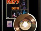 KISS  BETH 45 RPM GOLD METALIZED RECORD RARE NON RIAA  AWARD