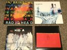 4 Radio Head Alternative Rock Albums LPs In Rainbows OK Computer Amnesiac Kid A