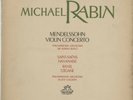 Angel Records ANG. 35572 Mendelssohn Violin Concerto Saint-Saens Ravel Tzigane