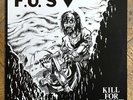 F.U.'s . kill for christ / my america LP  PUSHEAD 80s Punk NYHC Minor Threat KBD