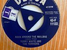Terry White And The Terriers. Rock Around The Mailbag / Blackout . Decca F 11133