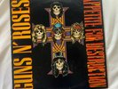 GUNS N ROSES APPETITE FOR DESTRUCTION RECORD LP 24148 GEFFEN CLUB VERSION 1987
