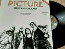 PICTURE-HEAVY METAL EARS-LP Mexico Promo Radio Unique Cover PS Polygram