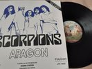SCORPIONS-BLACKOUT-LP Mexico Promo Radio unique cover PS Polygram
