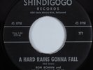 Garage 45 RON ROMAN & THE LIVIN' END A Hard Rains Gonna Fall SHINDIGOGO HEAR