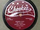 78 rpm Little Walter Checker 786 Lights Out in V+/V
