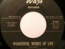 Black Gospel 45 - THE WESTERN HARMONEERS - Wonderful Words Of Life - WAJO - mp3