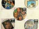 HOT ABBA SET OF FIVE 7-INCH PICTURE DISCS CHIQUITITA  to VOULEZ-VOUS HOT
