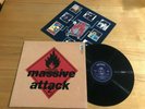 MASSIVE ATTACK..BLUE LINES ..RARE UK ISSUE ALBUM + INNER..WPRLP 1-A