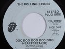 Rock 45 ROLLING STONES Doo Doo Doo Doo Doo ROLLING STONES VG++ promo HEAR