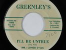 Rockabilly 45 CONNIE DYCUS I'll Be Untrue GREENLEY'S VG+ HEAR