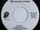 Rock 45 ROLLING STONES Happy ROLLING STONES VG++ promo HEAR