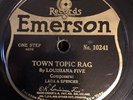 Lousiana five Town Topic Rag / I’ll get him yet / Emerson 78