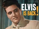 Elvis Is Back  [Translucent Blue Vinyl] by Elvis Presley (Vinyl,2017), Friday Mu