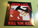 metallica lp kill 'em all RE RM '83 '16 SEALED blackened BLCKND003R-1 w/DL code