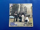 DEEP PURPLE  YOU KEEP ON MOVING PS 45 GIRI PURPLE RECORDS Italy 1975